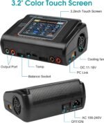 HTRC T240 DUO AC 150W DC 240W 10A RC Toy Lipo Balance Charger - Image 9