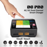 HOTA D6 Pro 325W 15A 1-6S Dual Channel AC/DC Smart Charger w/ Wireless Charging (BLACK) - Image 3