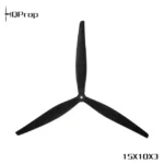 HQProp 15X10X3 (1CW+1CCW) Black-Glass Fiber Reinforced Nylon - Image 2
