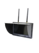 5802D 5.8GHz 40-CH Diversity 7″ LCD FPV Monitor with DVR - Image 2