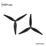 HQ MacroQuad Prop 10X5.5X3(1CW+1CCW) Black-Glass Fiber Reinforced Nylon - Image 3