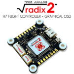 BrainFPV Radix 2 30×30 Flight Controller (H7 + graphic OSD) MADE IN USA