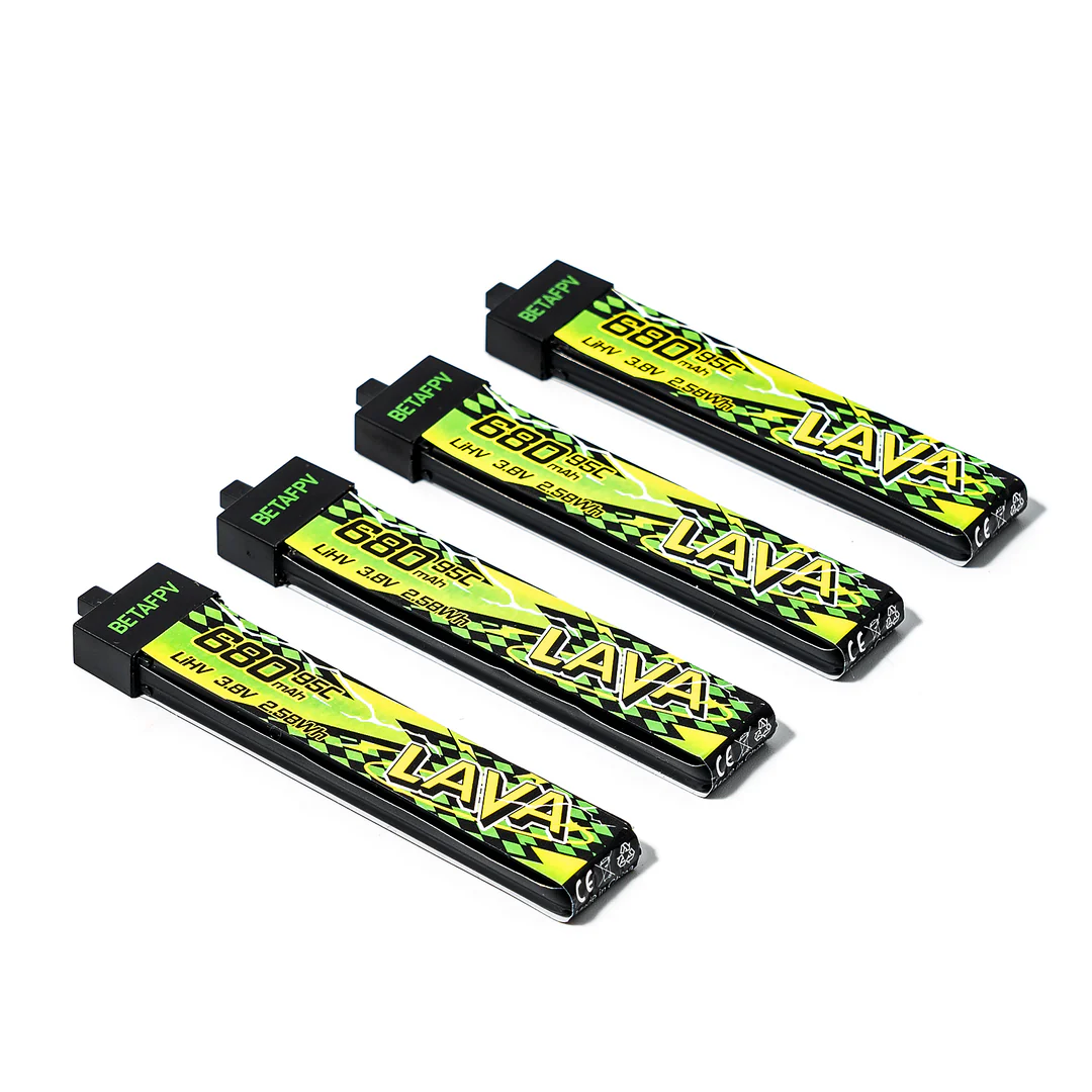 LAVA_II_1S_680mAh_Battery_1080x BETAFPV LAVA II 1s Battery 680Mah - Image 1