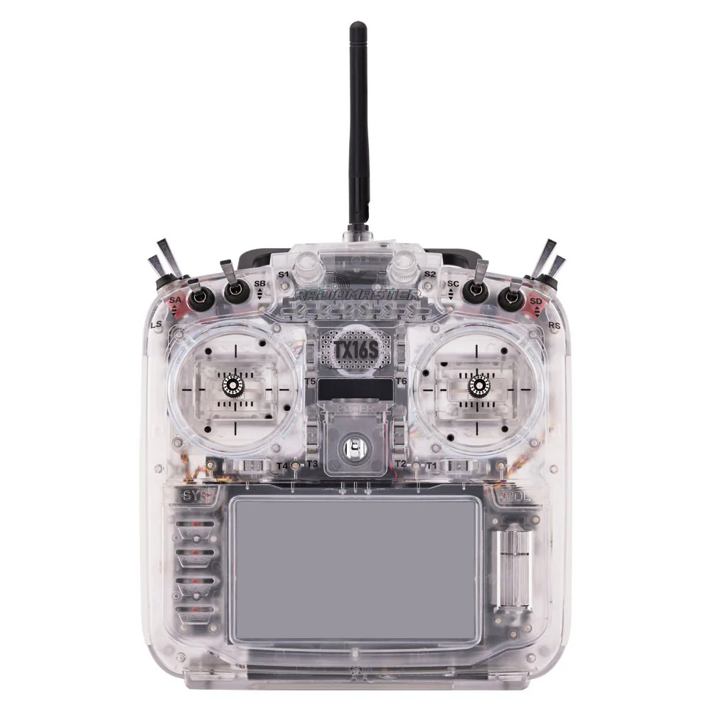 1a-2 RadioMaster TX16S MKII Radio Transparent RGB Version ELRS - Image 1