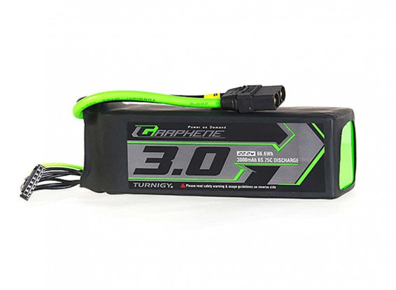 turnigy-graphene-panther-3000mah-6s-75c-battery-pack-9067000376-0 Turnigy Graphene Panther 3000mAh 6S 75C Battery Pack - Image 1
