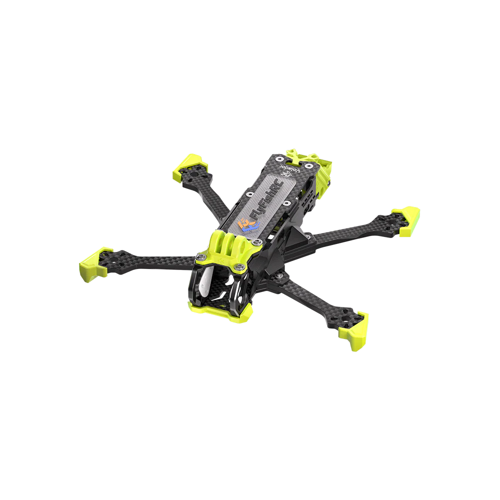 vd4-yellow-1 FlyfishRC Volador VD4 O4 Pro Deadcat FPV T700 Frame Kit - Image 1