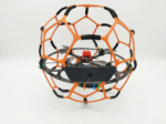 TUJORC 400mm Soccer Drone – Ready-to-Fly Caged Drone TP-70