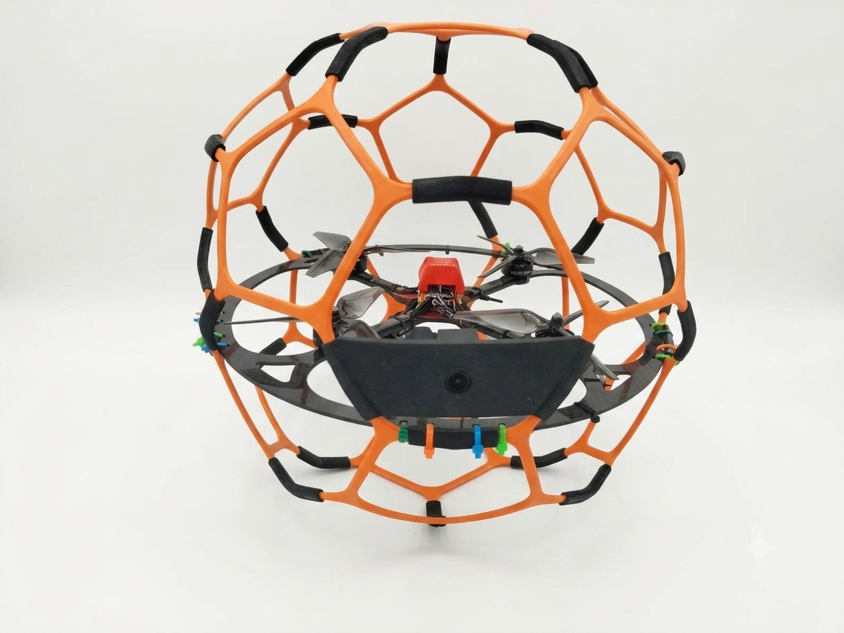 Gemini_Generated_Image_sta58psta58psta5 TUJORC 400mm Soccer Drone – Ready-to-Fly Caged Drone TP-70 - Image 1