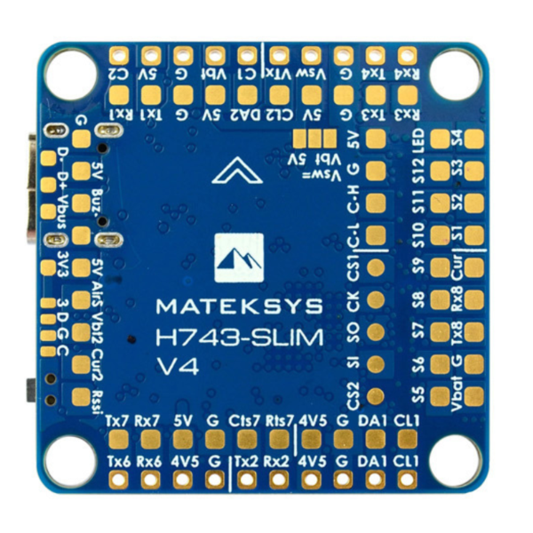 3-2-600x600 MATEKSYS H743-SLIM-V4 FLIGHT CONTROLLER - Image 1
