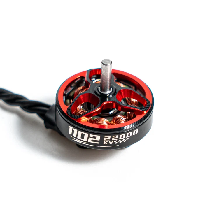 1102 pic 4 BETAFPV 1102 Brushless Motors (2022)(4 PCS)|22000KV Red Black - Image 1
