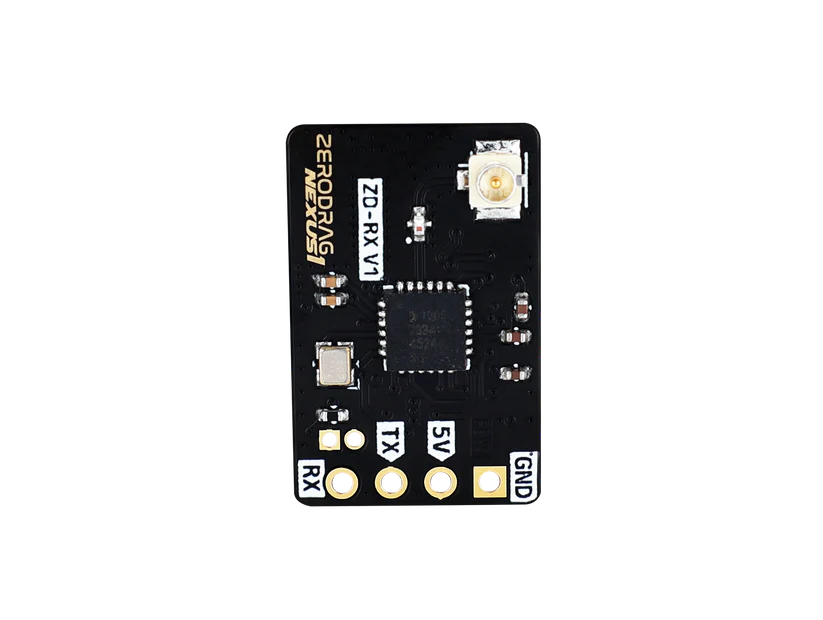Zerodrag_DroneAdda_Nexus1_ELRS_Aurora_Race-x_Catalyst_Racewire_LED_LEDs_1_02033c60-f818-4bcf-9679-30a585983e6a Zerodrag Nexus 1 Express LRS 2.4GHz Receiver – 12-Month Warranty – Made in India - Image 1