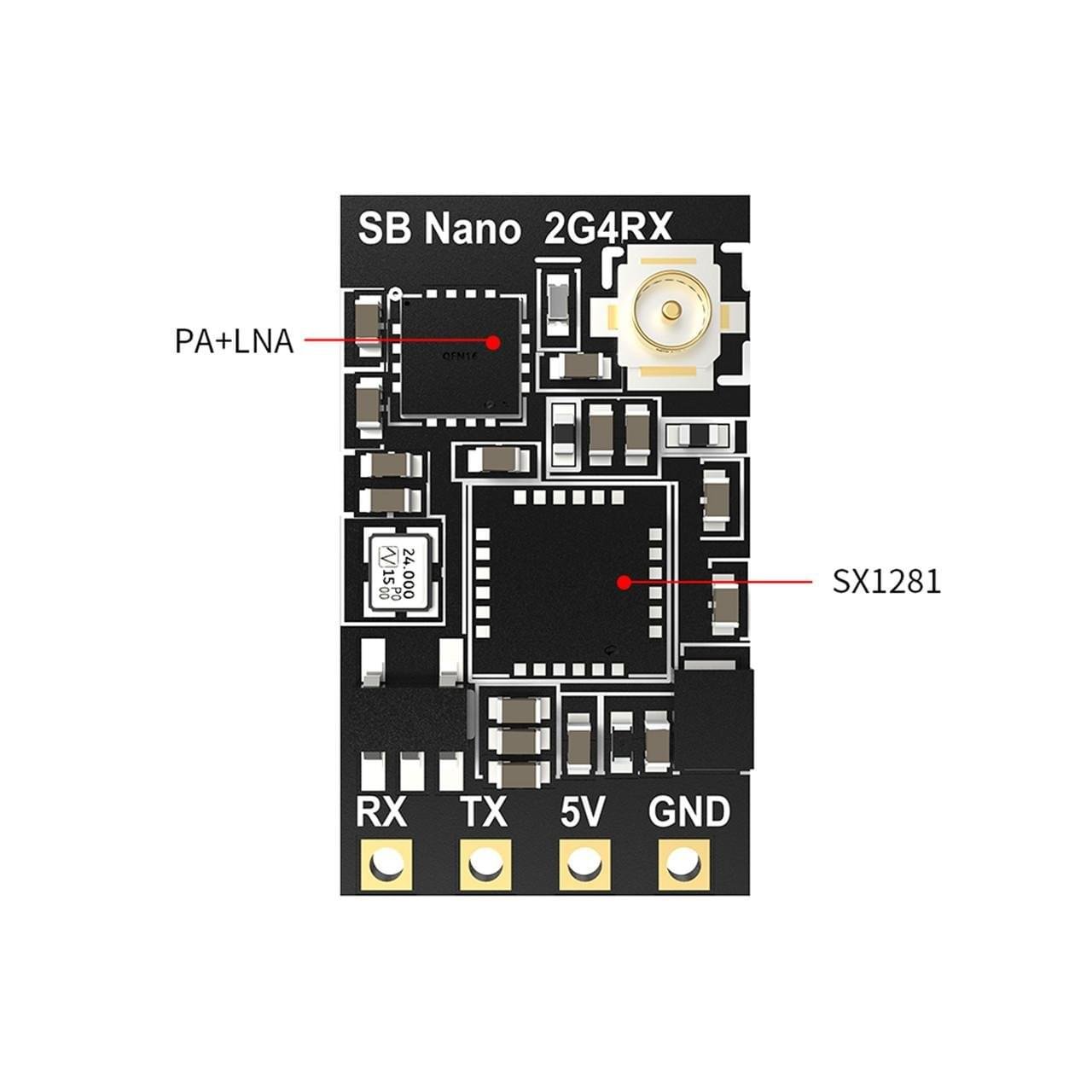 SpeedyBee Nano  2.4G-TCXO ExpressLRS ELRS Receiver - Image 1