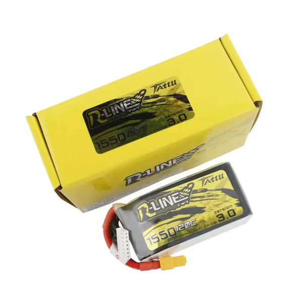 Tattu R-Line Version 3.0 1550mAh 6S1P 120C Lipo Battery - Image 2