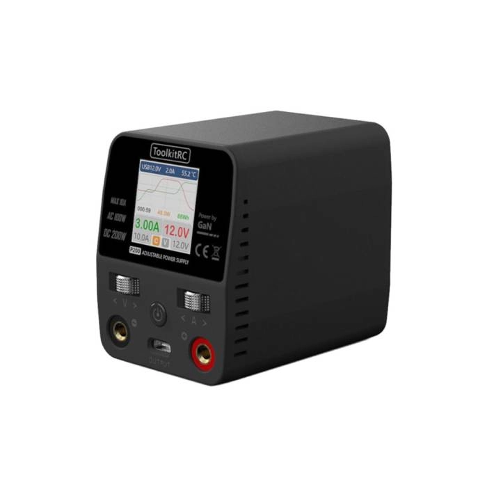 ToolkitRC P200 V2 30V 200W 10A Mini Power Supply – XT60 - Image 1
