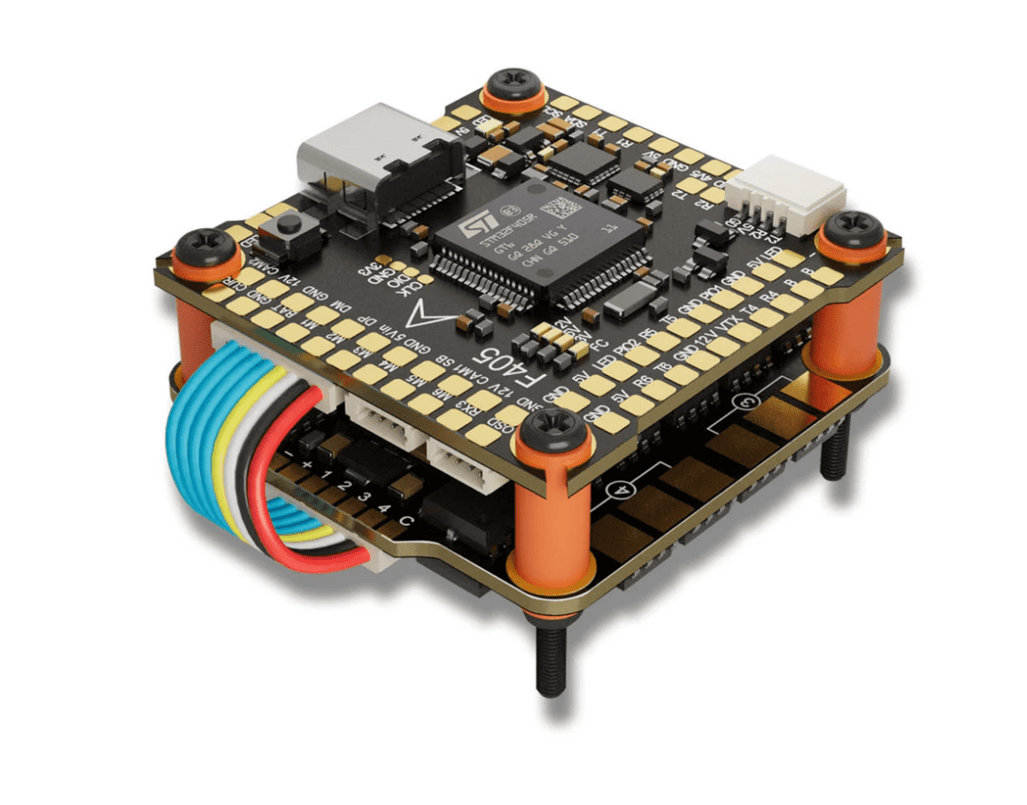 DAKEFPV F405 Flight Controller & 8S 70A  4-in-1 ESC Stack Dual Cam Switching(Mission Planner/Betaflight/Inav) - Image 1