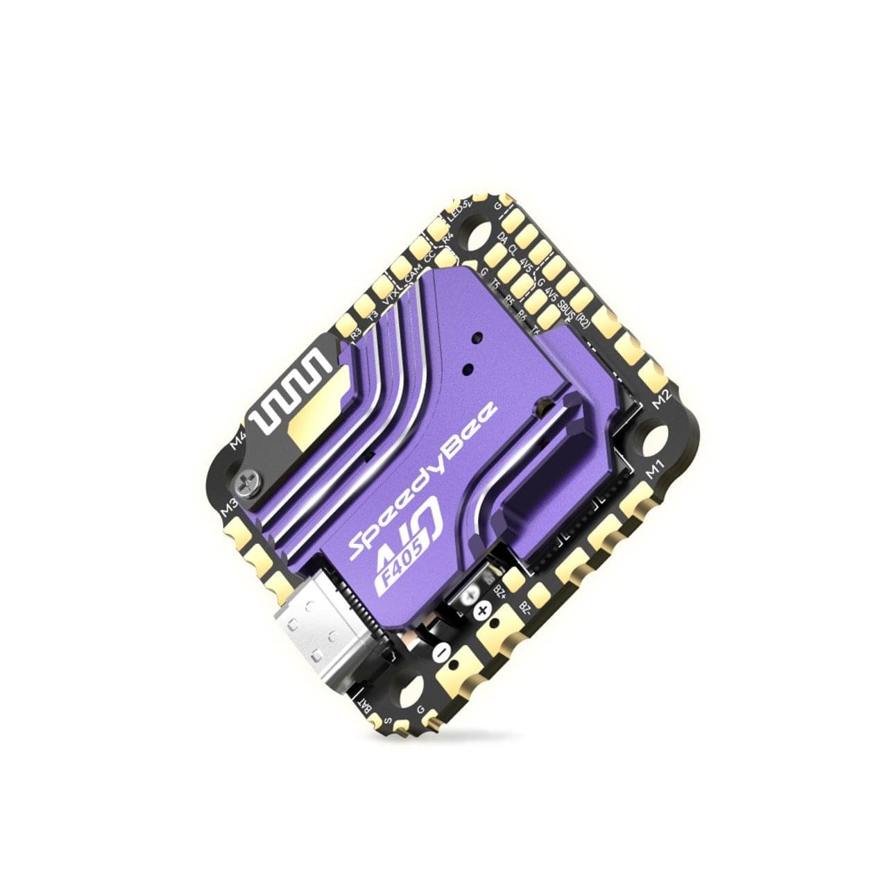 SpeedyBee F405 AIO 40A Bluejay 25.5×25.5 3-6S Flight Controller - Image 2