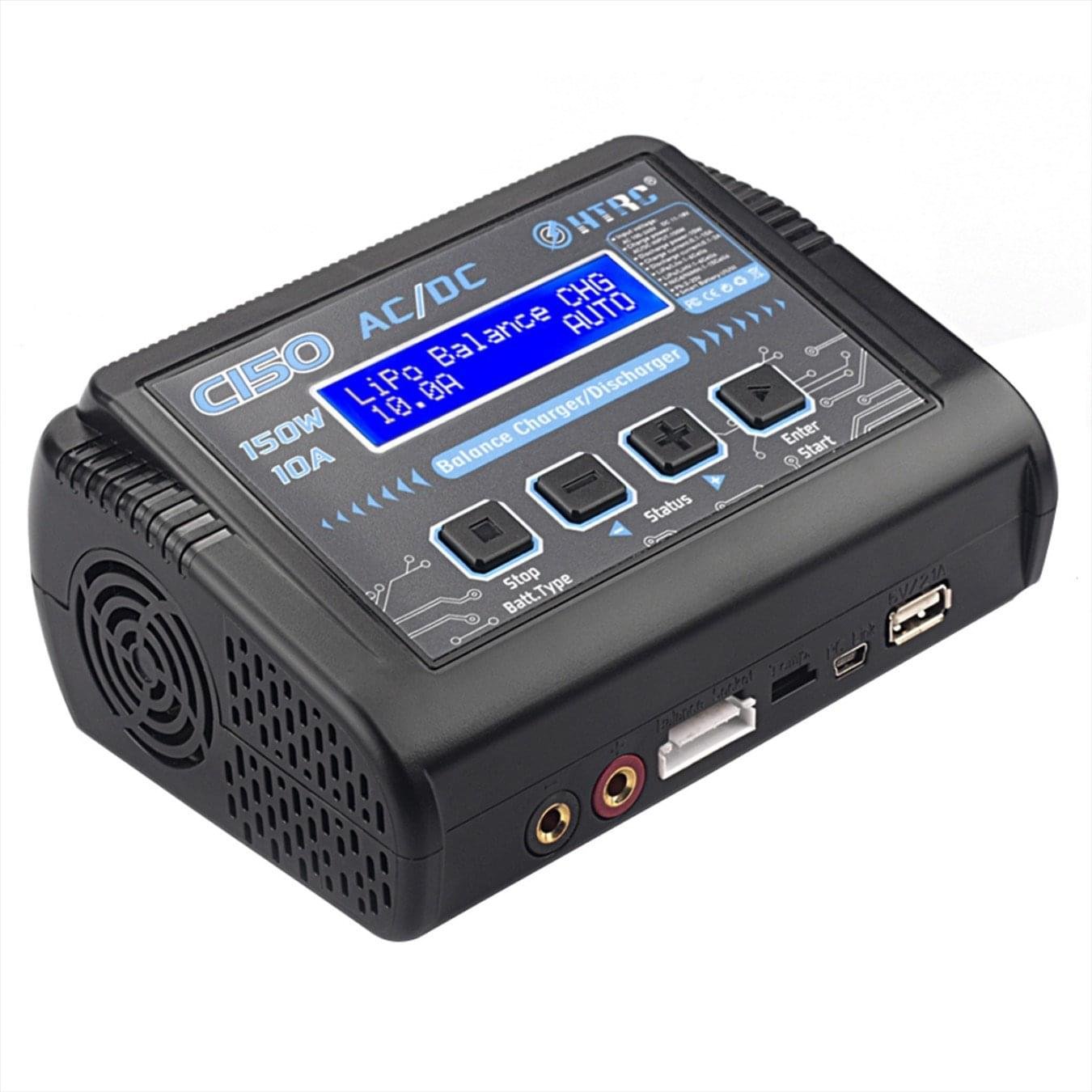 HTRC C150 150W 10A LiPo LiFe NiMh Battery Charger/Discharger - Image 1
