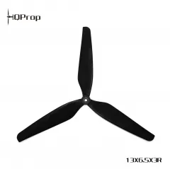 HQProp 13X6.5X3(1CW+1CCW) Black-Glass Fiber Reinforced Nylon - Image 2