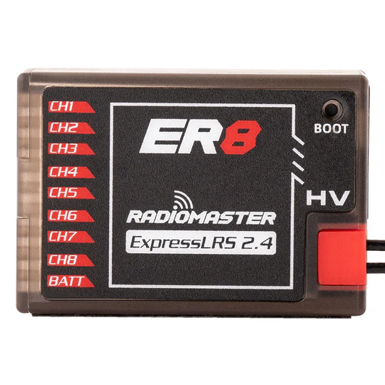 ER8 2.4GHz ELRS PWM Receiver - Image 1