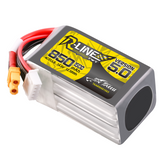 Tattu R-Line Version 5.0 850mAh 4S 150C 14.8V Lipo Battery Pack with XT30U-F Plug - Image 2