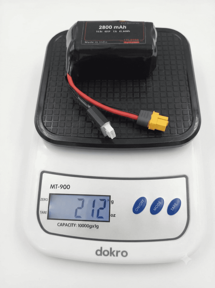 TUJORC Li-ion 2800mAh 14.8V 4S1P 41.44Wh Molicel - Image 2