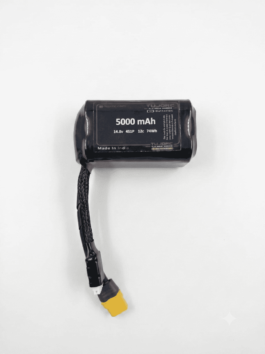 TUJORC Li-ion 5000mAh 14.8V 4S1P 74Wh Molicel - Image 1