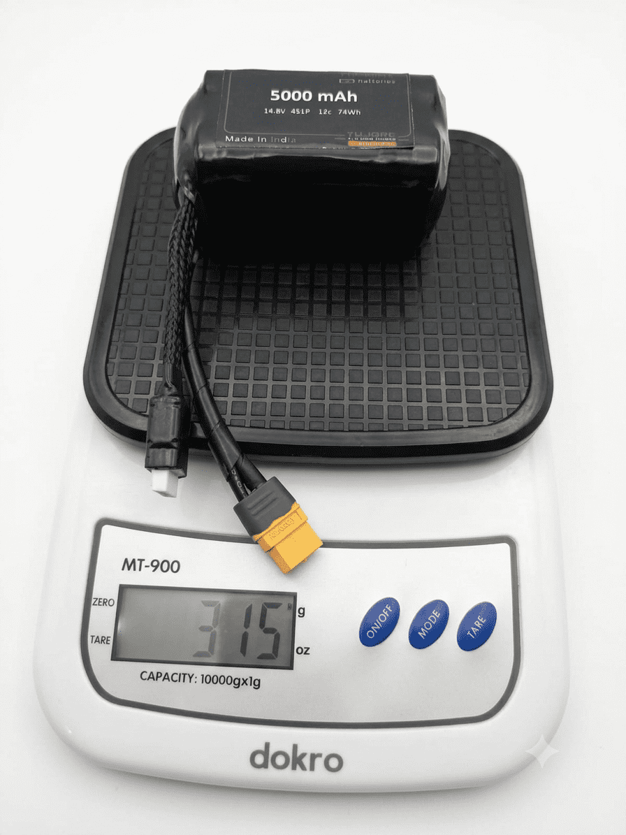 TUJORC Li-ion 5000mAh 14.8V 4S1P 74Wh Molicel - Image 2