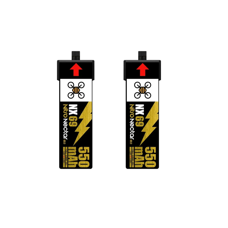 NewBeeDrone-Nitro-Nectar-NX69-550mAh-1S-80C-HV-LiPo-Battery-2xBatteries-NewBeeDrone-155932421_800x NewBeeDrone Nitro Nectar NX69 550mAh 1S 80C HV LiPo Battery 2xBatteries - Image 1